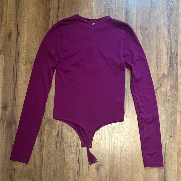 Simon Miller Purple Long Sleeve Bodysuit - Picture 6 of 7